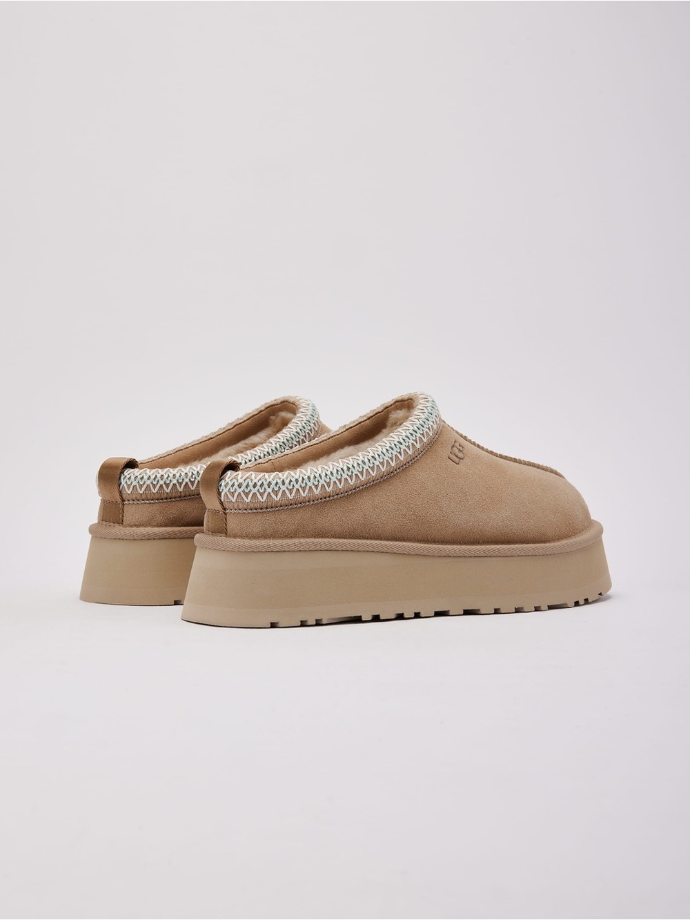 New UGG Tan & Blue Tazz platform size 5 - Picture 11 of 11